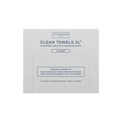 Clean Skin Club Towels XL Travel 10ct