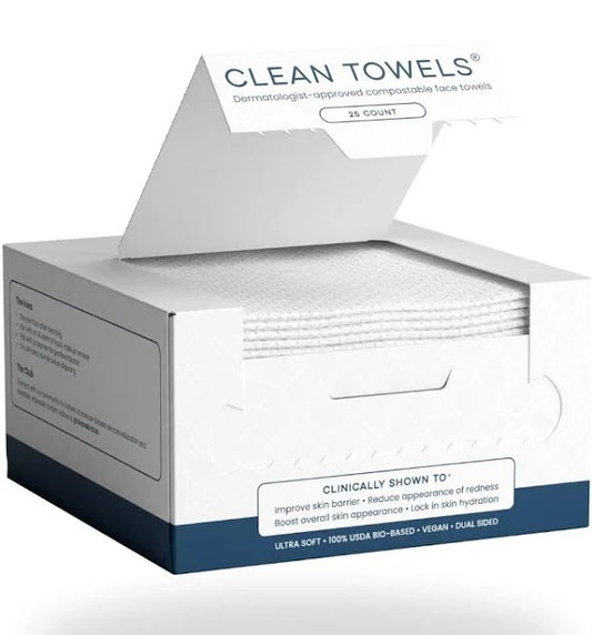 Clean Skin Club Towels 25ct